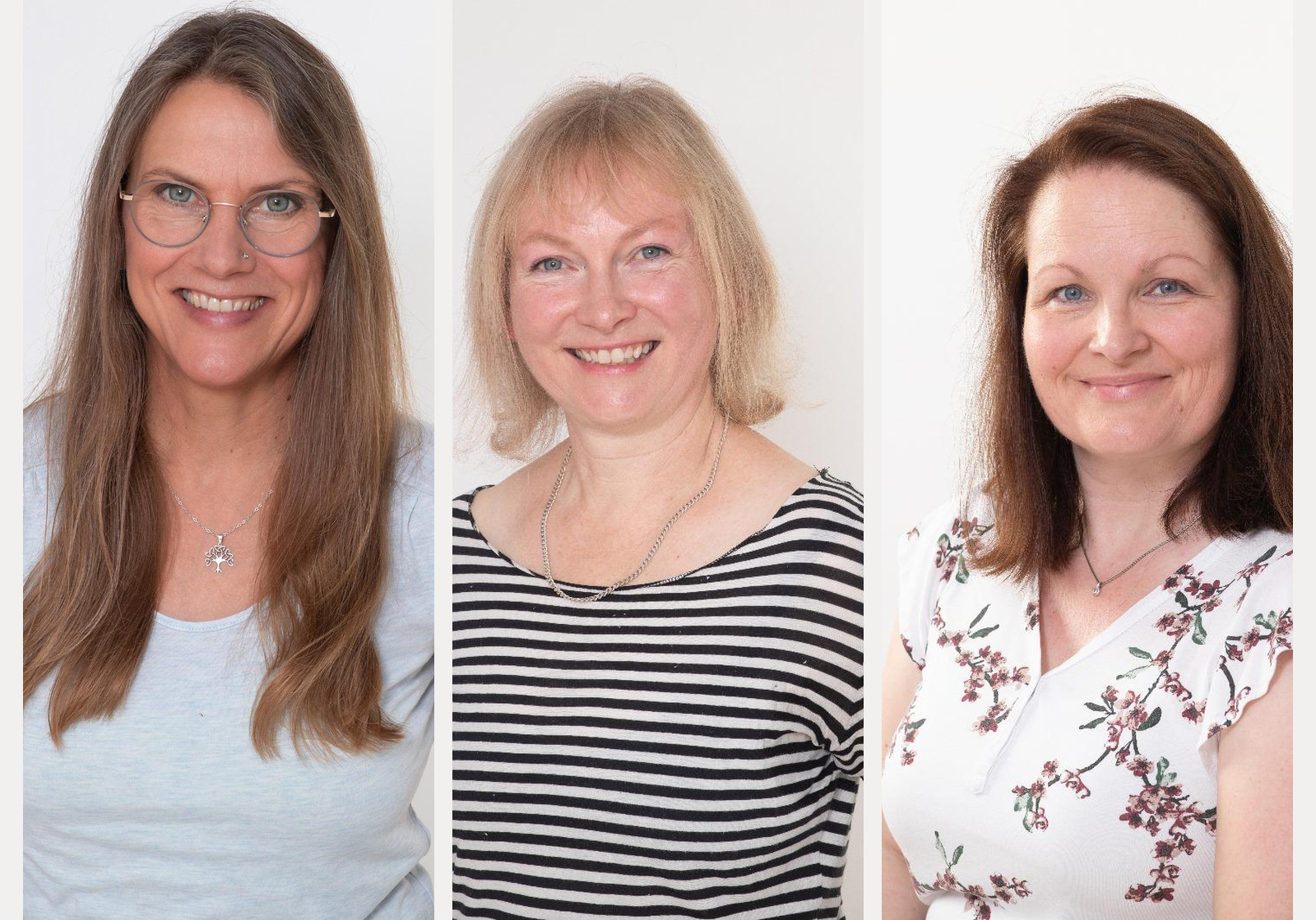 Sigrun T&uuml;xen, Dorit Dietrich und Sandra Wenhold, das Logop&auml;die-Team